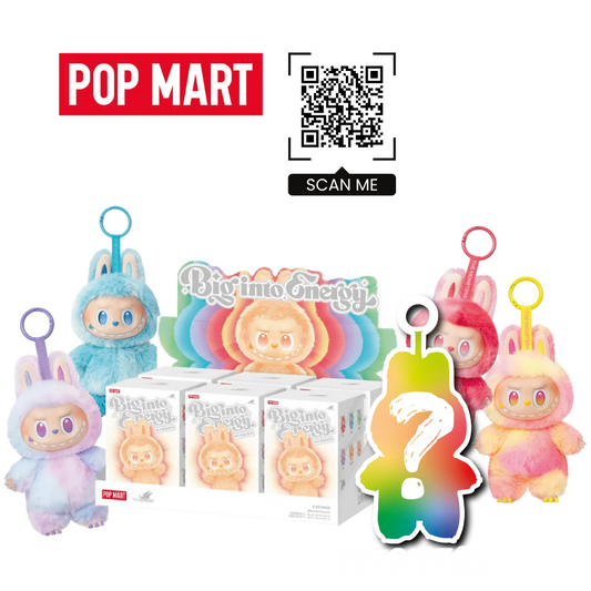 Original Labubu Peluche Collector 2025 édition "Big Into Energy" - Pop Mart®